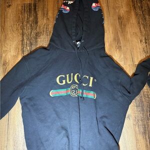 Gucci Black Logo Crewneck Sweater